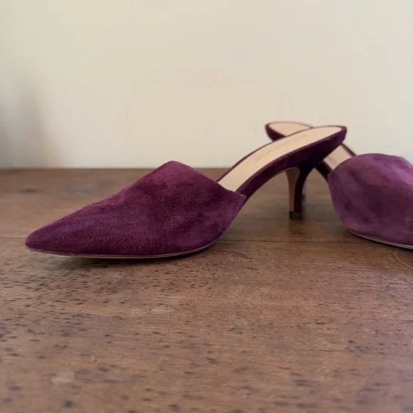 Veronica Beard Merla Kitten Heel - Merlot Women’s Size 6 - Picture 7 of 11
